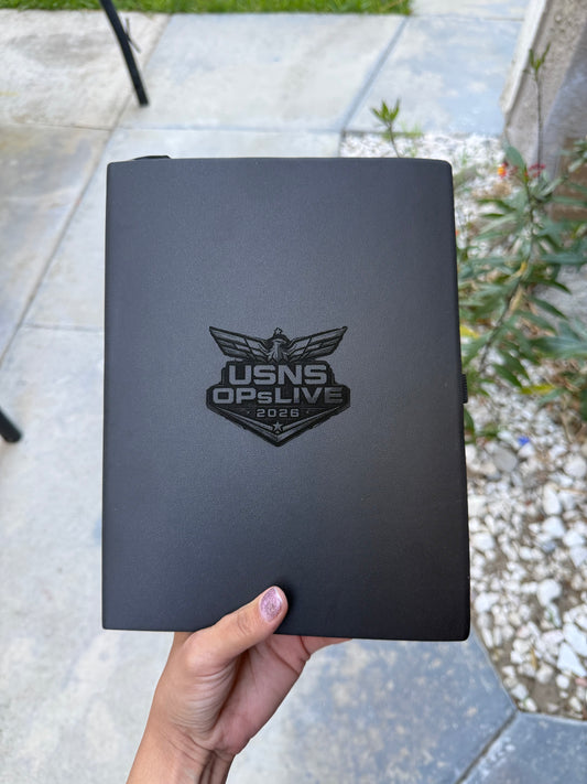 Black Soft Leather Notebook