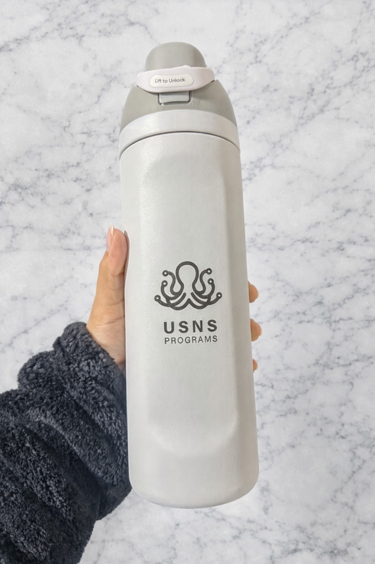 Owala FreeSip Water Bottle- Shy Marshmallow 24oz